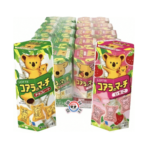 Galletas Koala de Crema Fresa y Chocolate Caja x 24 Und